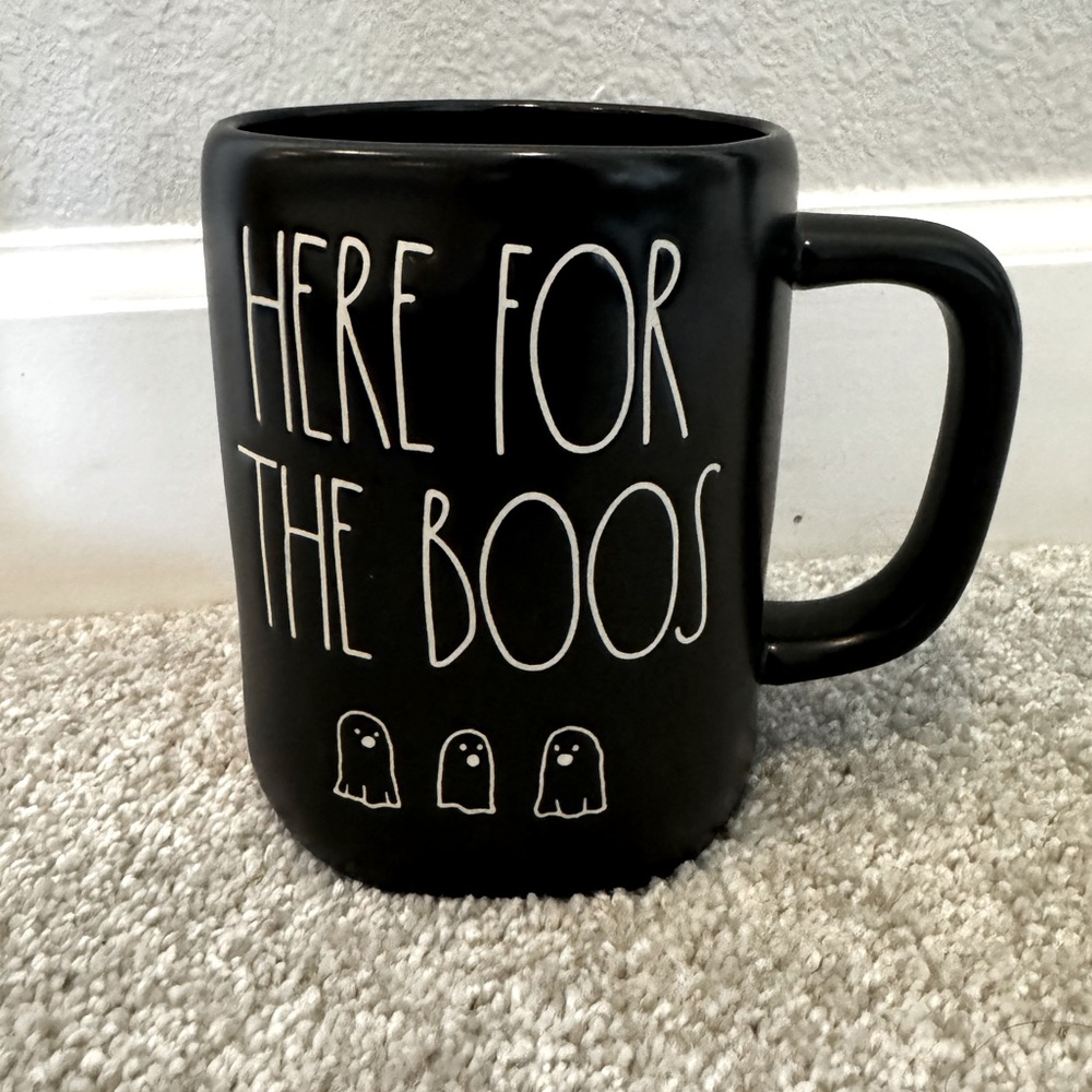 Rae Dunn Here for the Boos Mug